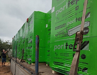 Газобетон poritep D300 B2.0 v 625х100х250